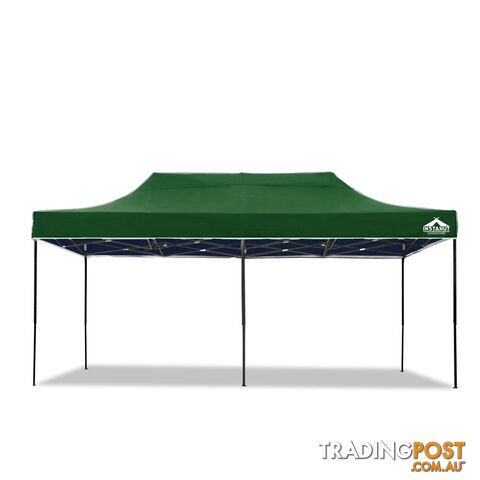 3x6 Pop Up Gazebo Hut with Sandbags Green - photo 5 of 12