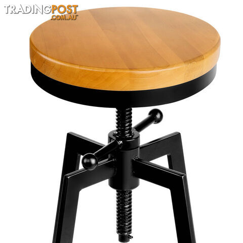 Adjustable Height Industrial Stool