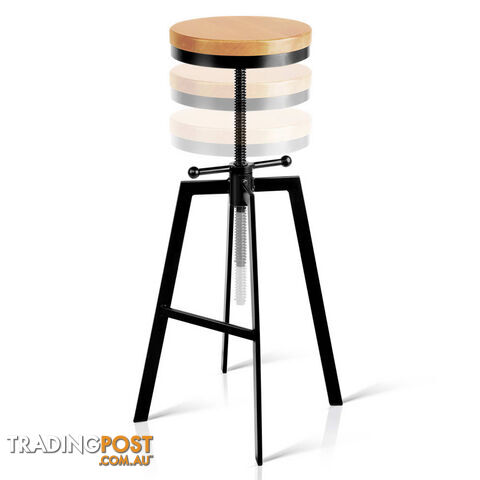 Adjustable Height Industrial Stool