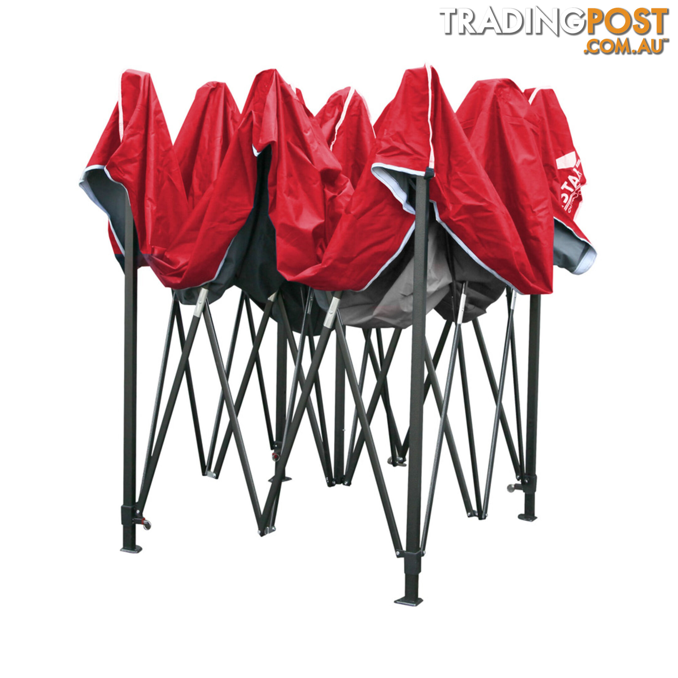 3m x 3m Pop-up Garden Outdoor Gazebo Red