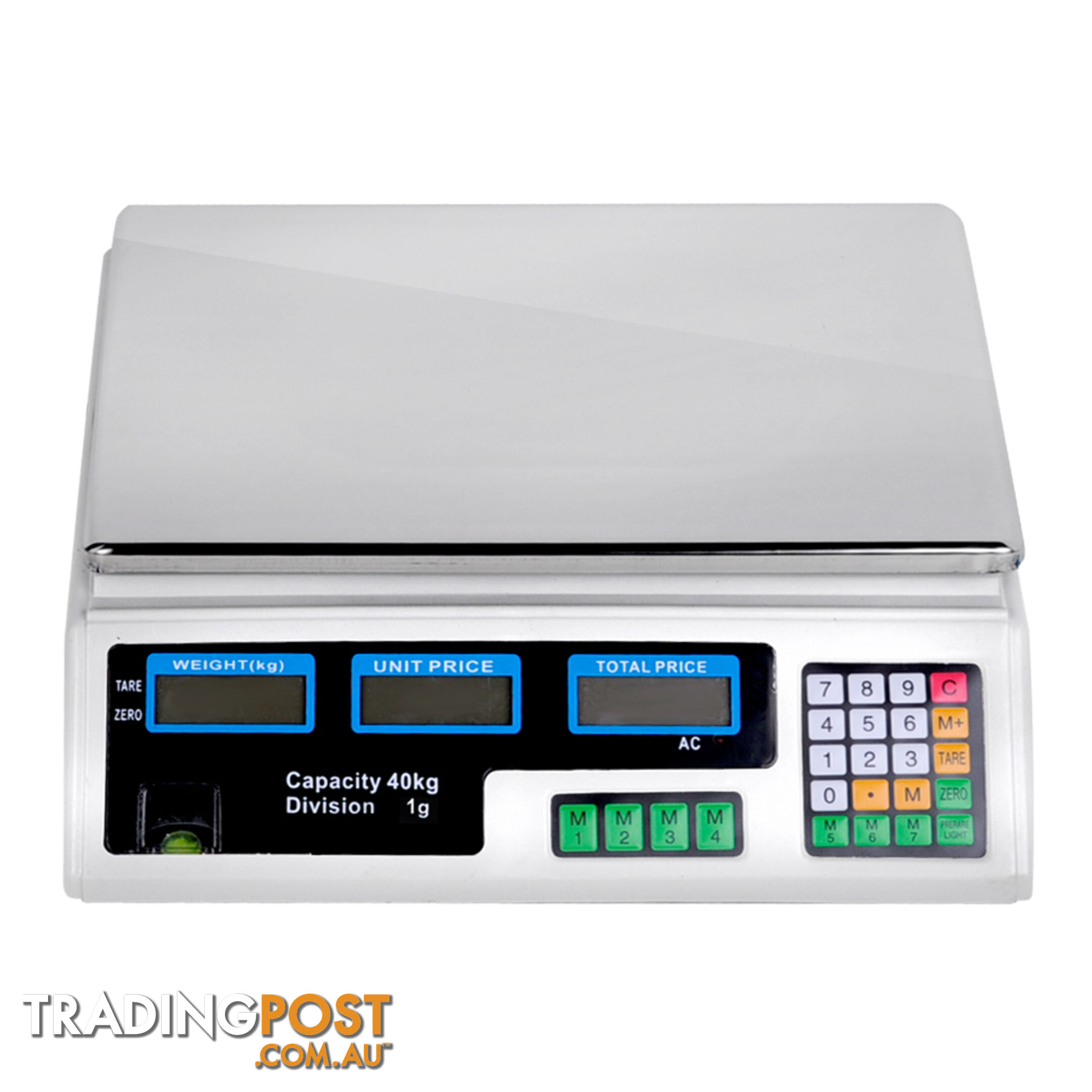 Kitchen Electronic Digital Scales 40kg  White