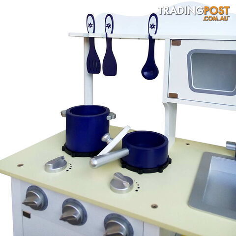 18 Piece Kitchen Play Set _ÑÐ White & Blue - photo 5 of 7