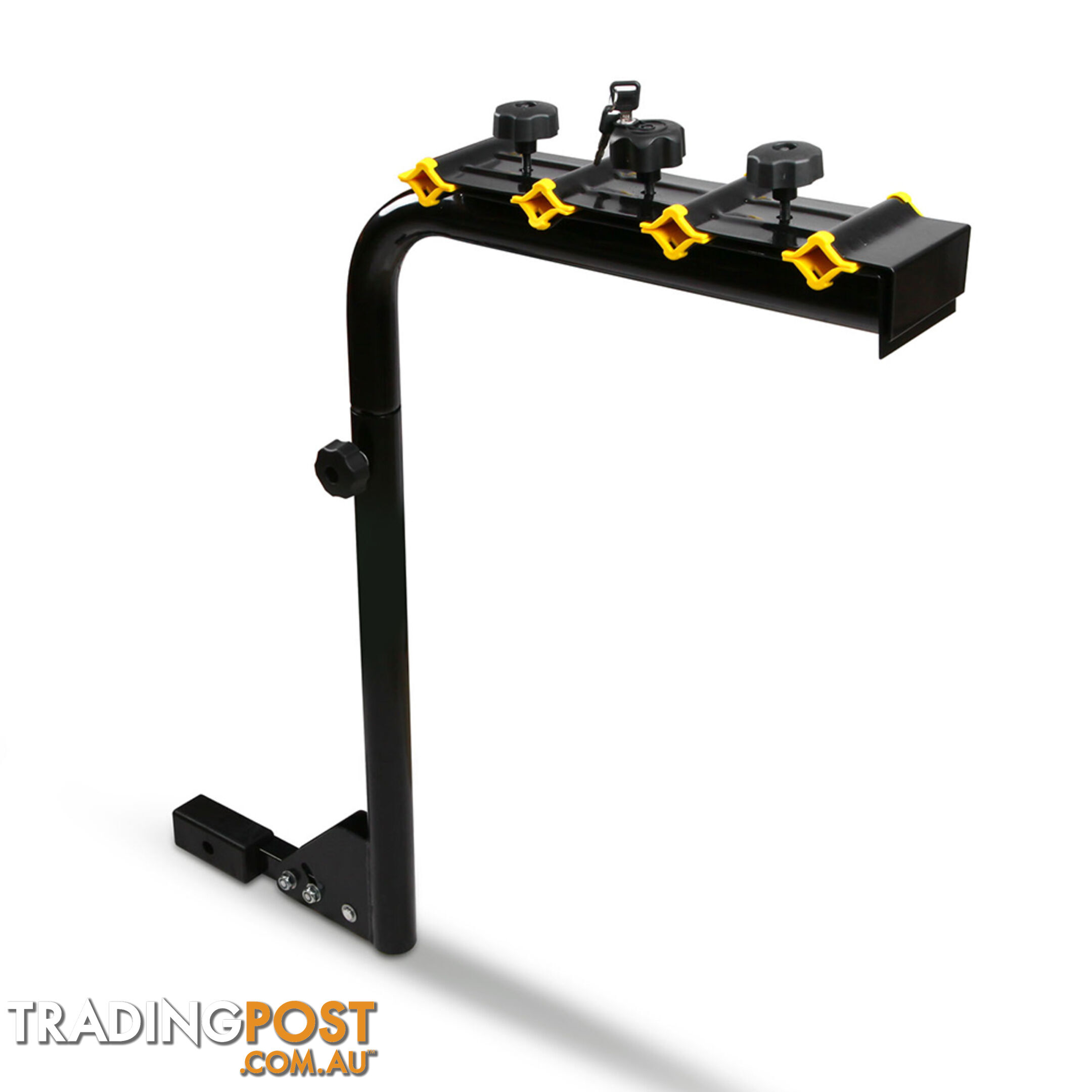 Bicycle Bike Carrier Rack w/ Lock Black