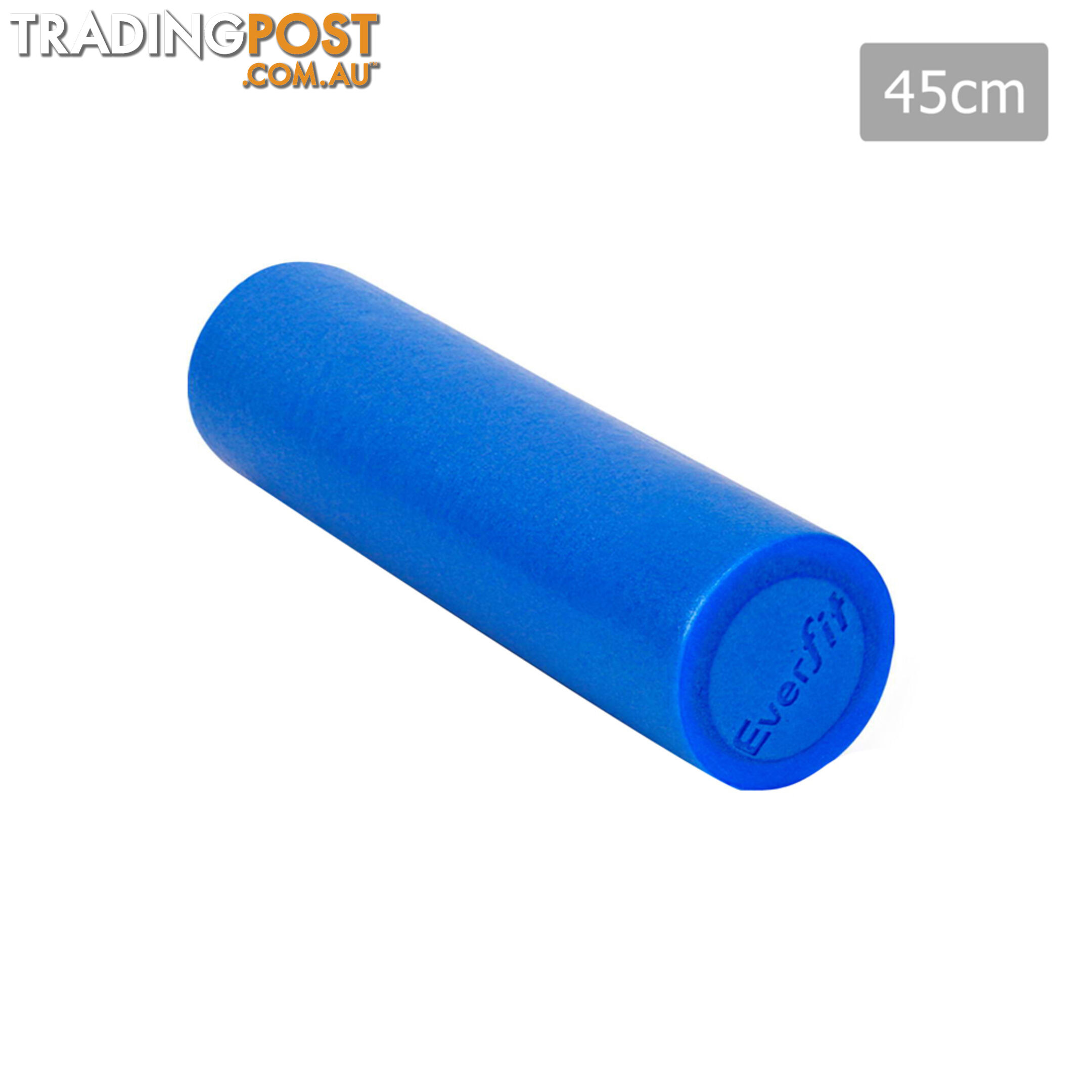 Yoga Gym Pilates EPE Stick Foam Roller Blue 45 x 15cm