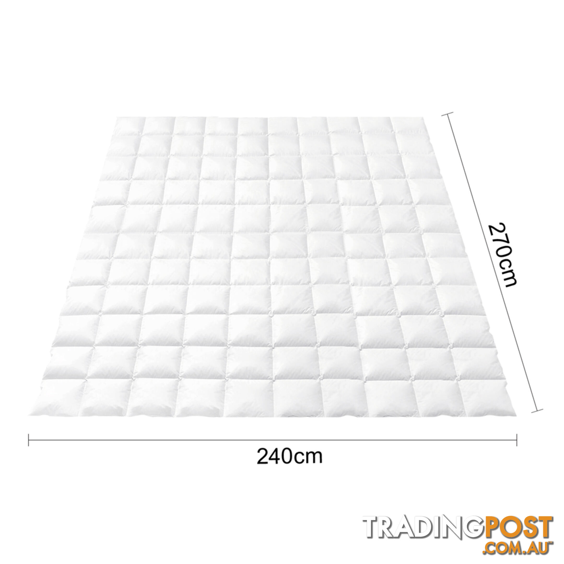 Goose Feather Down Quilt  - Super King