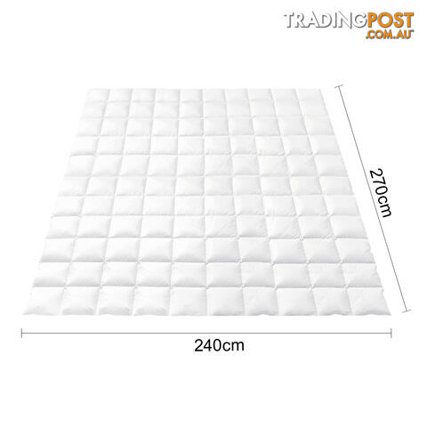 Goose Feather Down Quilt  - Super King