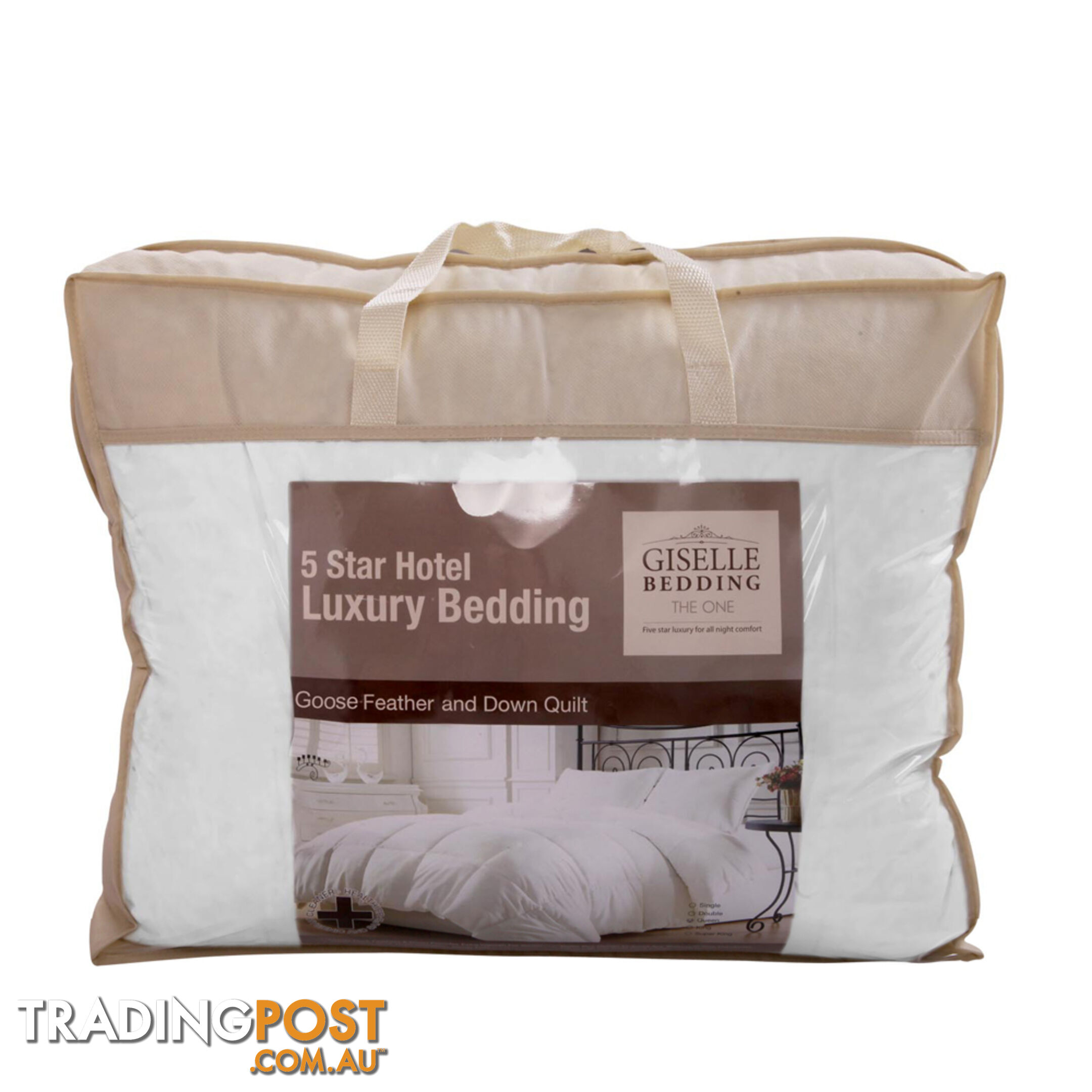 Goose Feather Down Quilt  - Super King