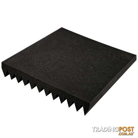 Set of 20 Studio Wedge Acoustic Foam Black 30 x 30cm - photo 4 of 8