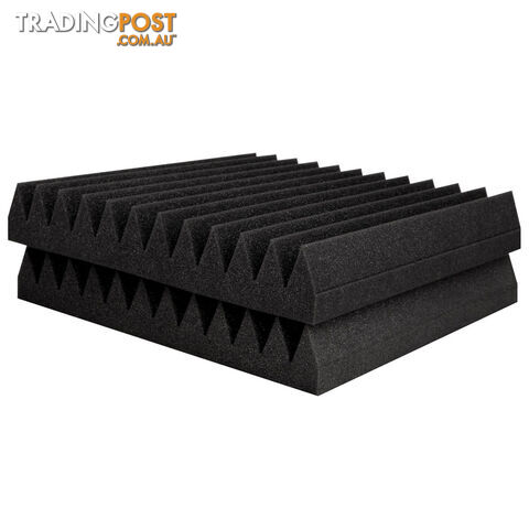 Set of 20 Studio Wedge Acoustic Foam Black 30 x 30cm - photo 5 of 8