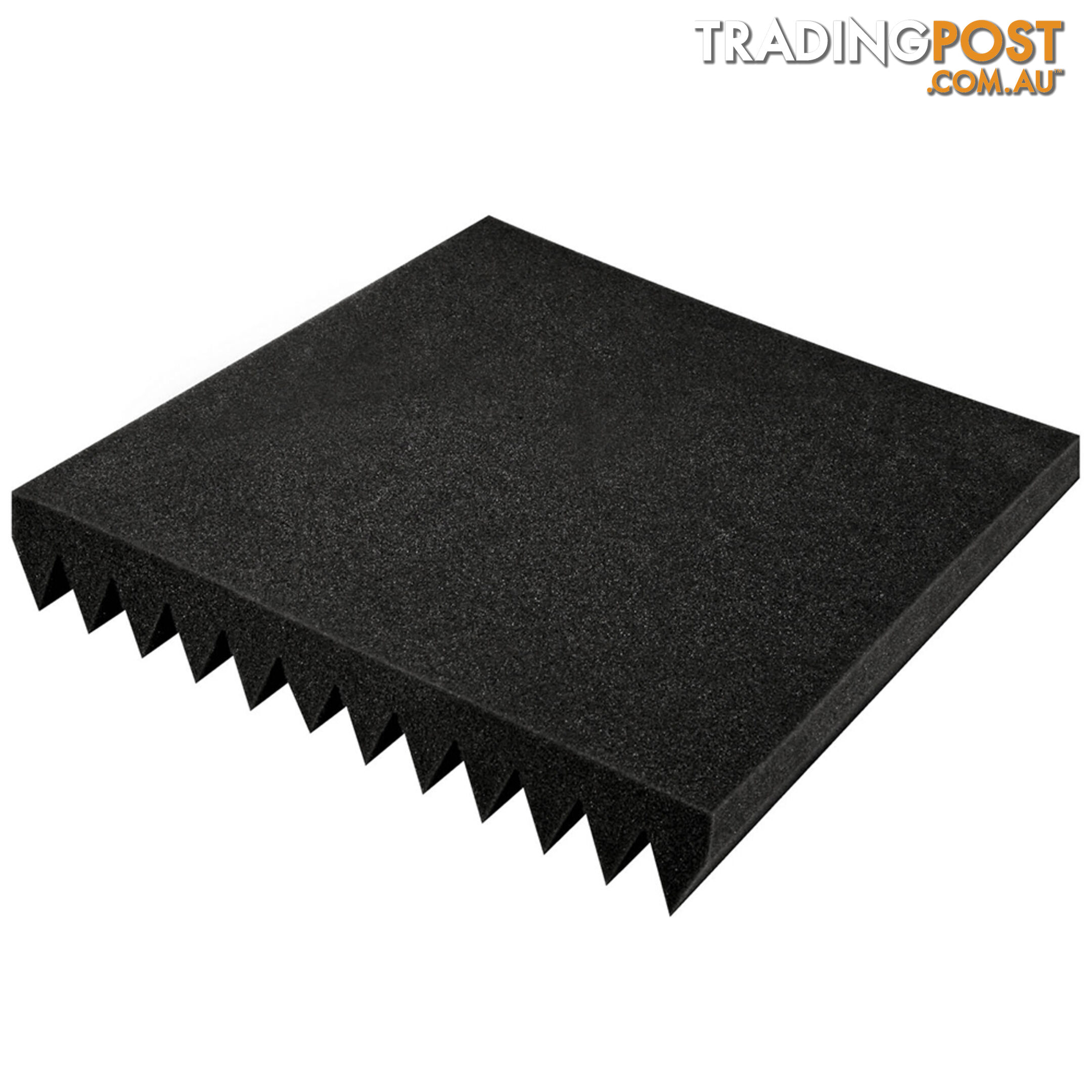 12 Teeth Wedge 30 x 30cm Acoustic Foam Panels x 40