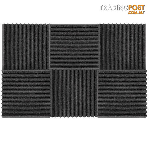 12 Teeth Wedge 30 x 30cm Acoustic Foam Panels x 40