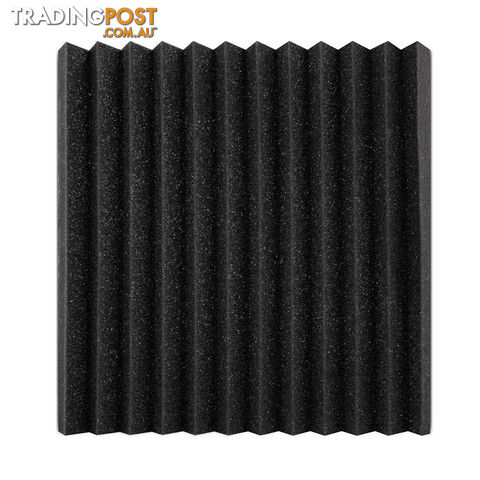 12 Teeth Wedge 30 x 30cm Acoustic Foam Panels x 40