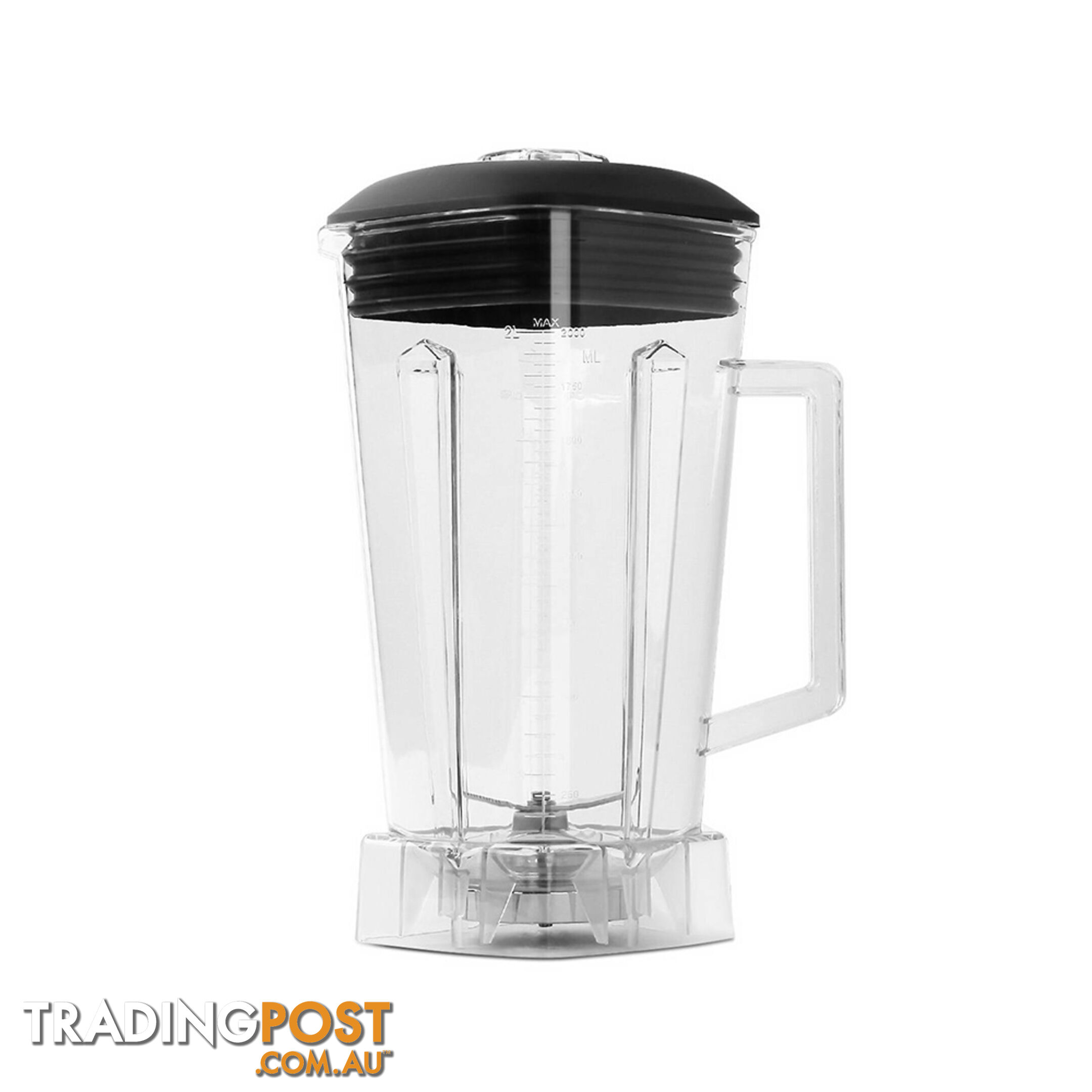 2-in-1 Food Processor & Blender 2L - Black