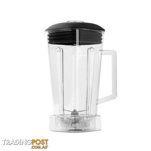 2-in-1 Food Processor & Blender 2L - Black