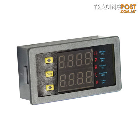 Voltage Meter 20A Led Dual Display Digital Power Voltmeter Ammeter VAM9020 AMP