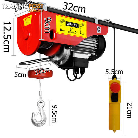 300/600kg 1200 W Electric Hoist Winch - photo 2 of 8