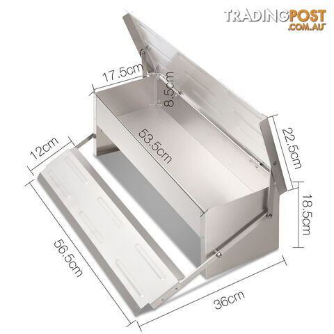 Aluminium Automatic Chicken Feeder 4.7KG - photo 2 of 8