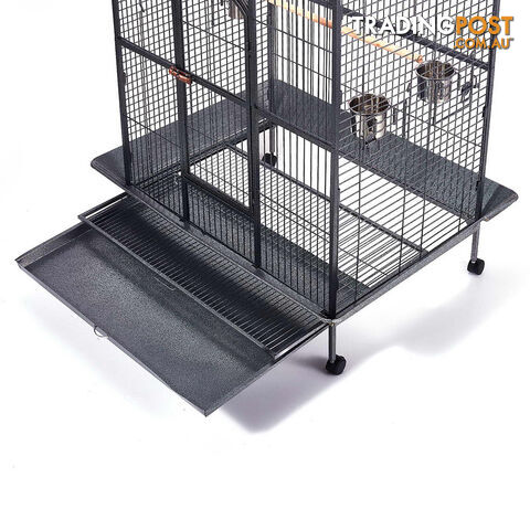 Large Bird Parrot Cage with Wheels