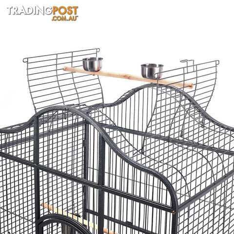 Large Bird Parrot Cage with Wheels