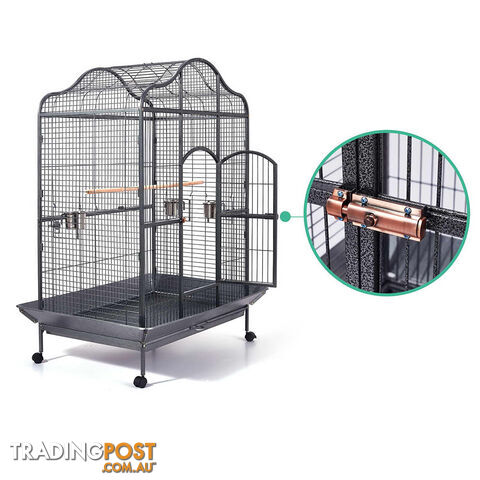 Large Bird Parrot Cage with Wheels