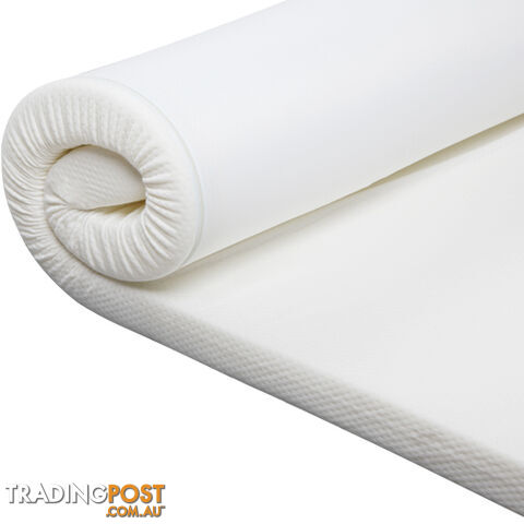 Visco Elastic Memory Foam Mattress Topper 5cm Double