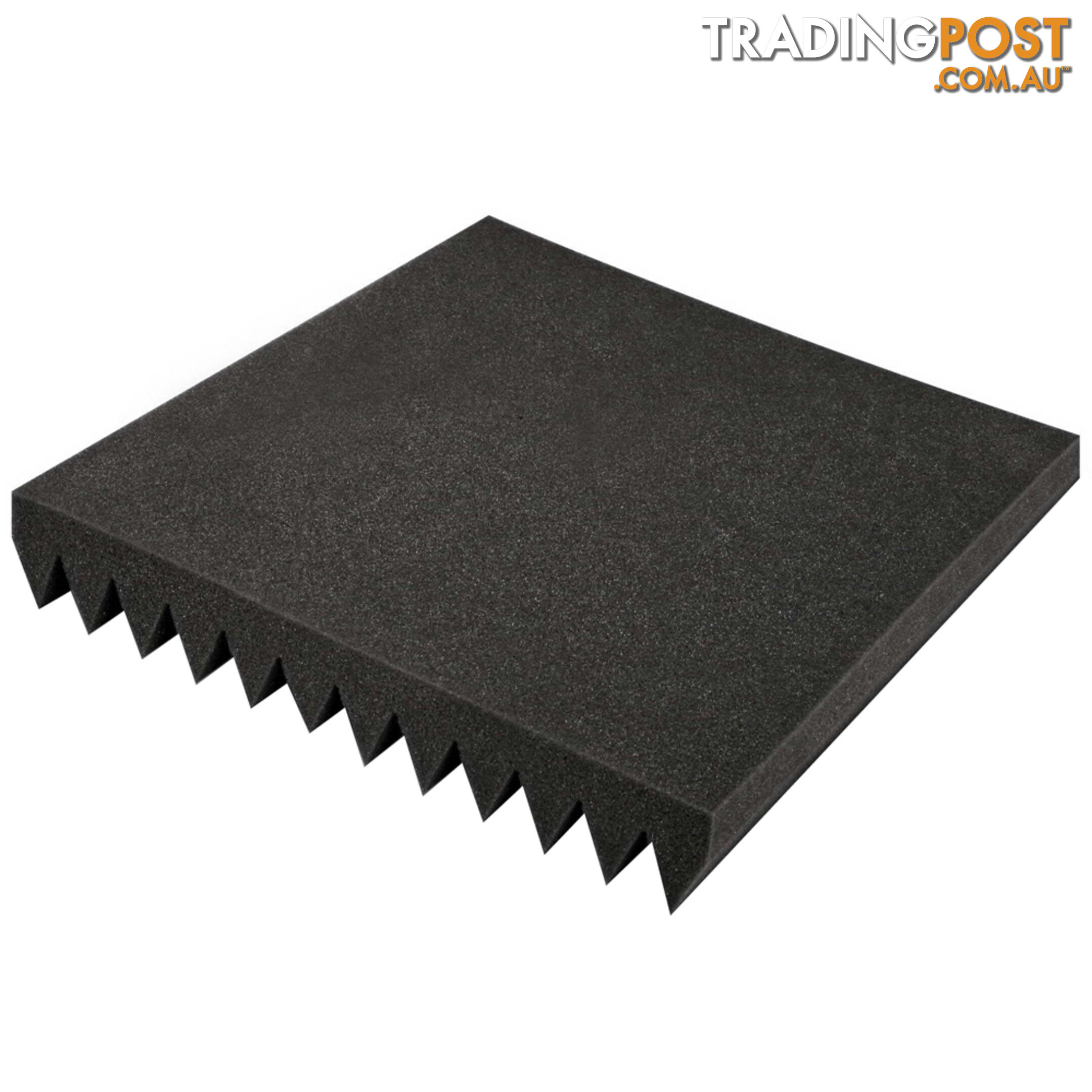 Set of 20 Studio Wedge Acoustic Foam Charcoal 30 x 30cm