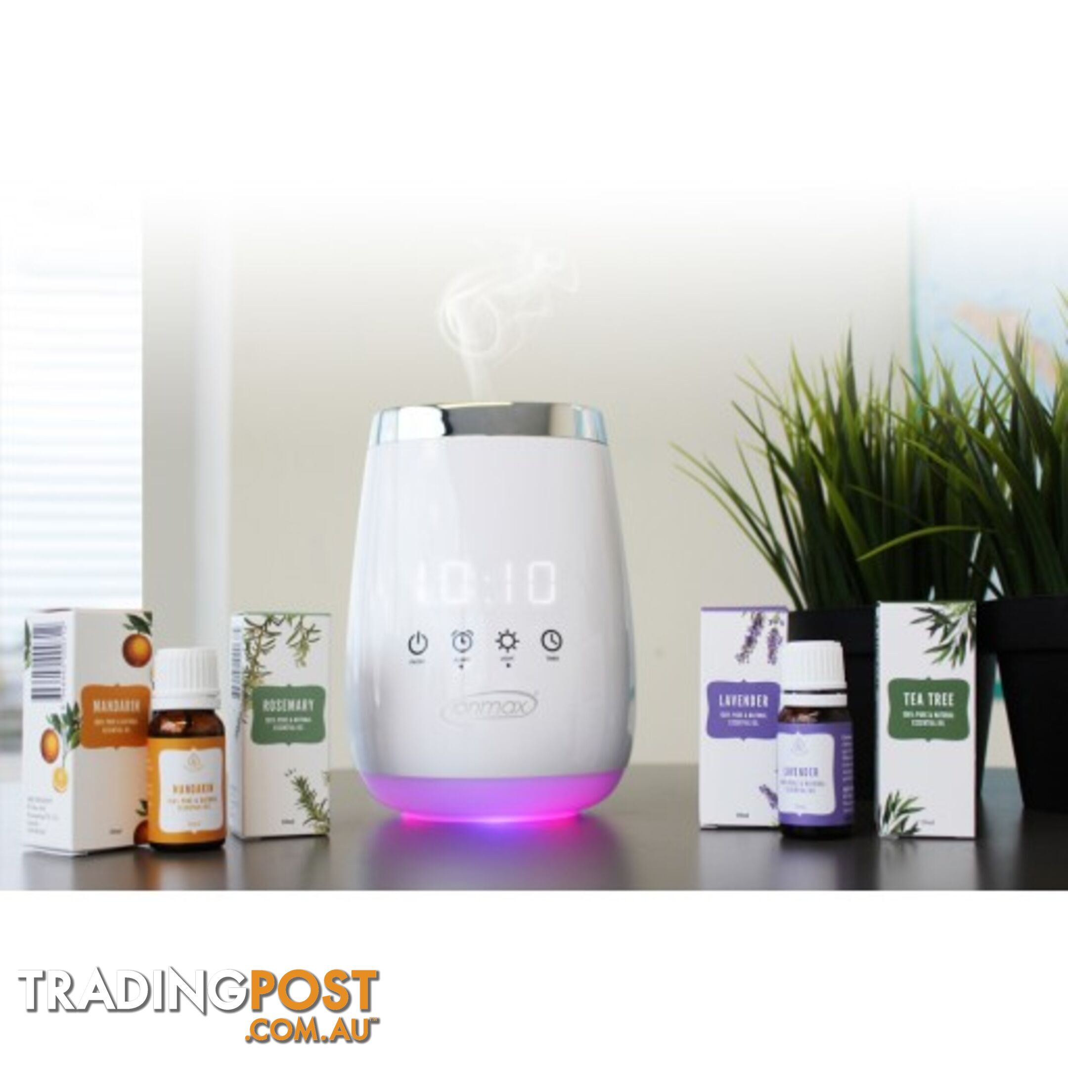 Ionmax Serene Aroma Diffuser with 4 AOS Essential Oils