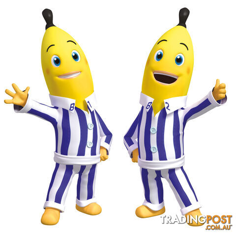 10 X Bananas in Pyjamas Wall Stickers - Totally Movable