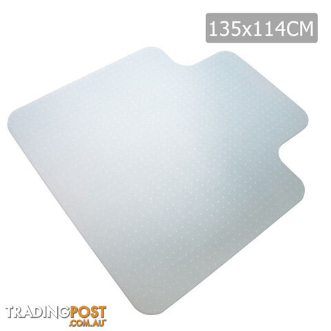 Carpet Floor Office Chair Mat Vinyl 1350 x 1140mm