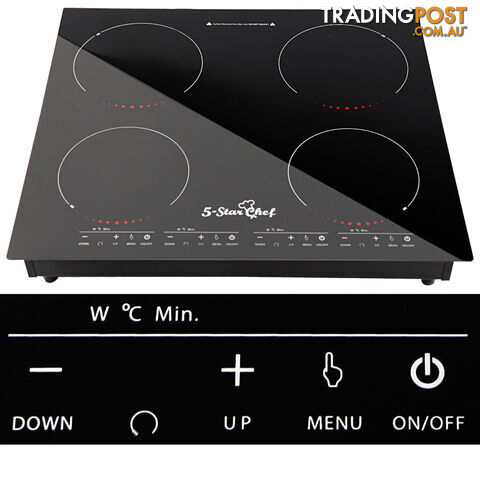 5 Star Chef Electric Induction Cooktop Ceramic