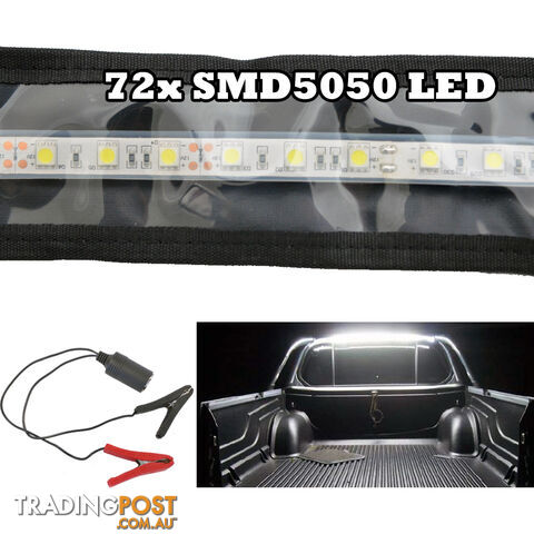 FLEXIBLE LED CAMPING LIGHT 5050 SMD CARAVAN BOAT WATERPROOF BAR STRIP 12V 1.3M - photo 2 of 4