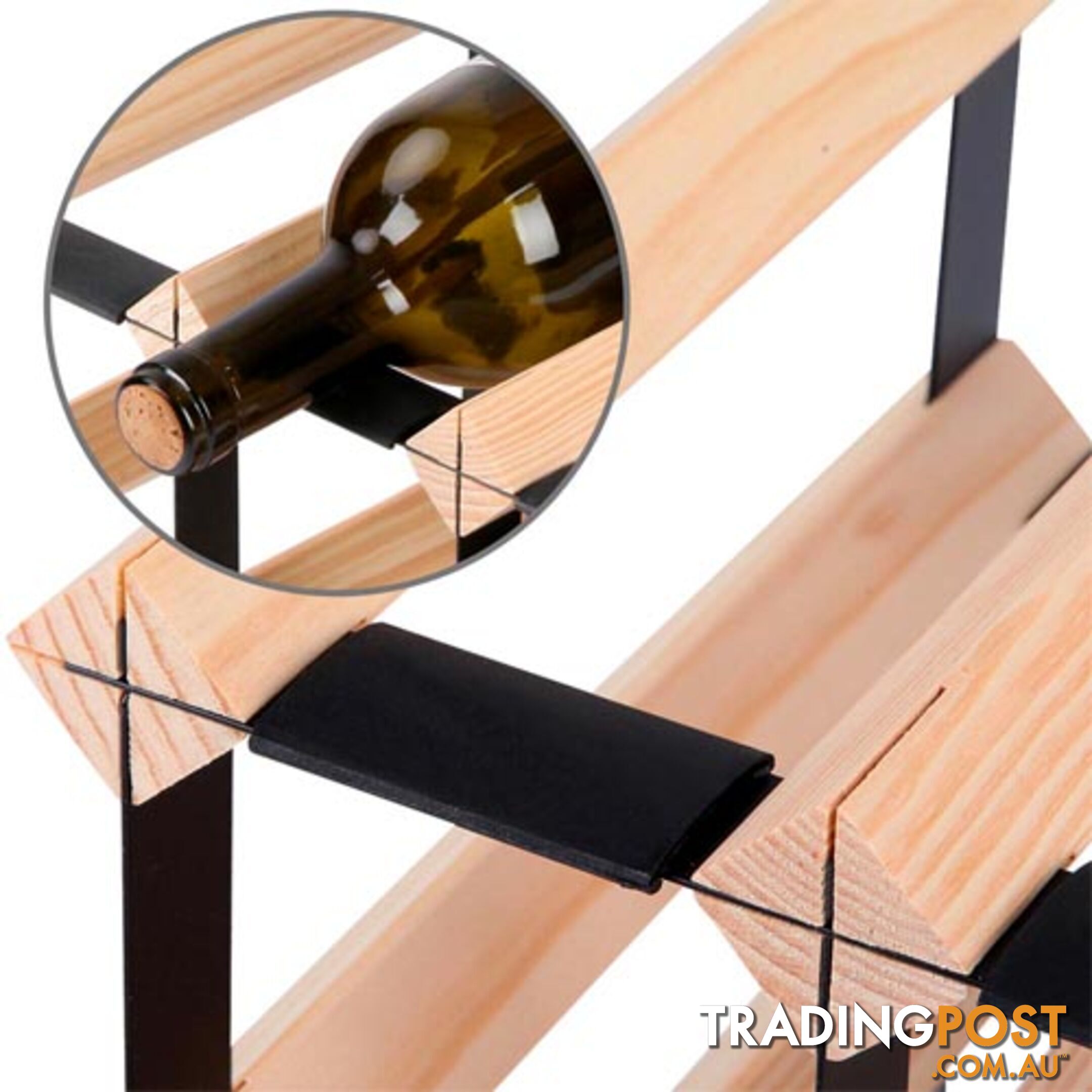 Timber Wine Rack 20 Bottles