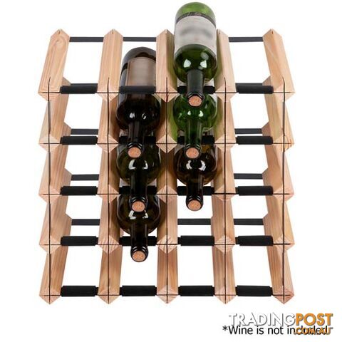 Timber Wine Rack 20 Bottles