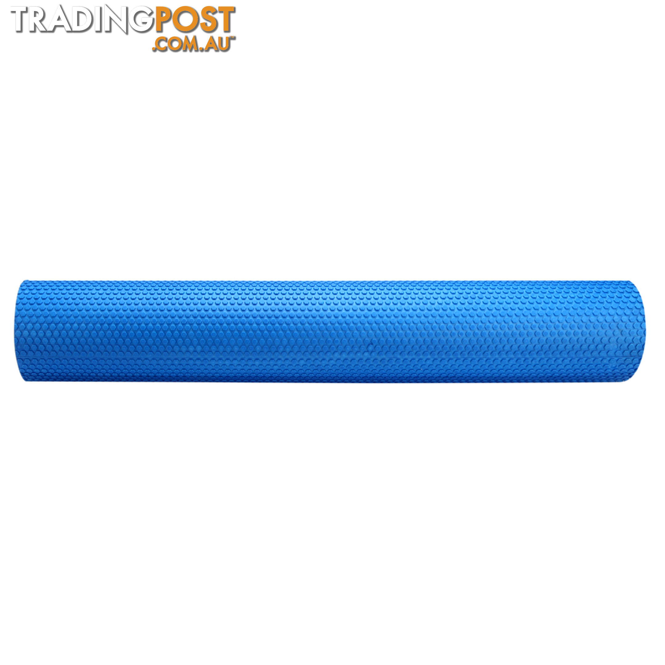 Yoga Gym Pilates EVA Stick Foam Roller Blue 90 x 15cm