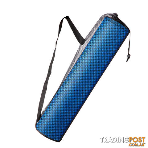 Yoga Gym Pilates EVA Stick Foam Roller Blue 90 x 15cm