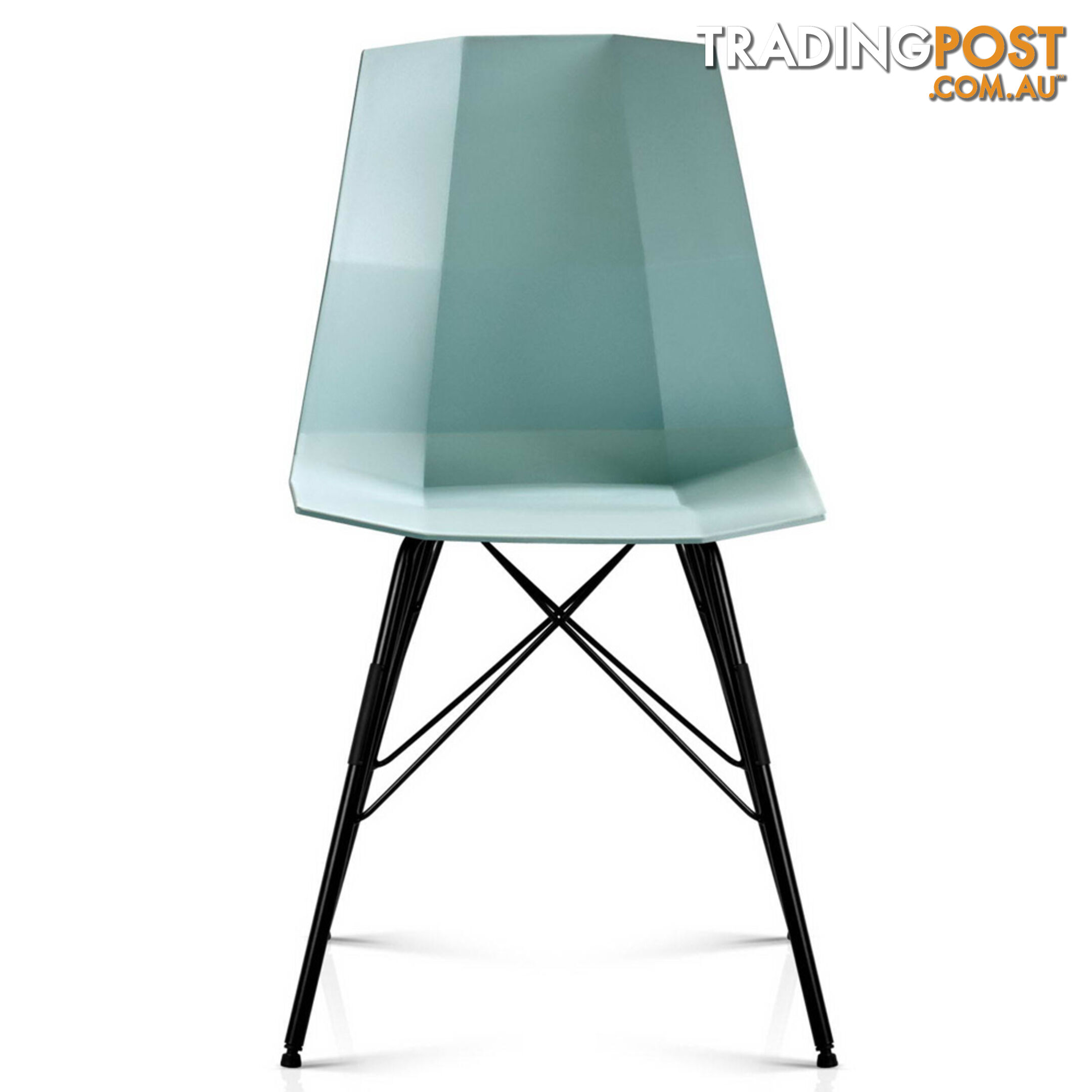 Set of 2 Eames Replica Contour Dining Chair