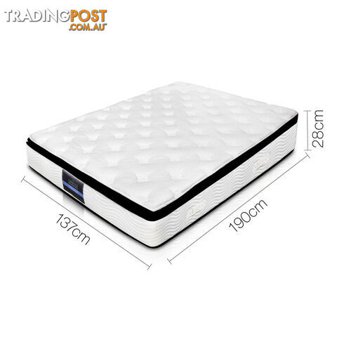 Latex Pillow Top Pocket Spring Mattress Double