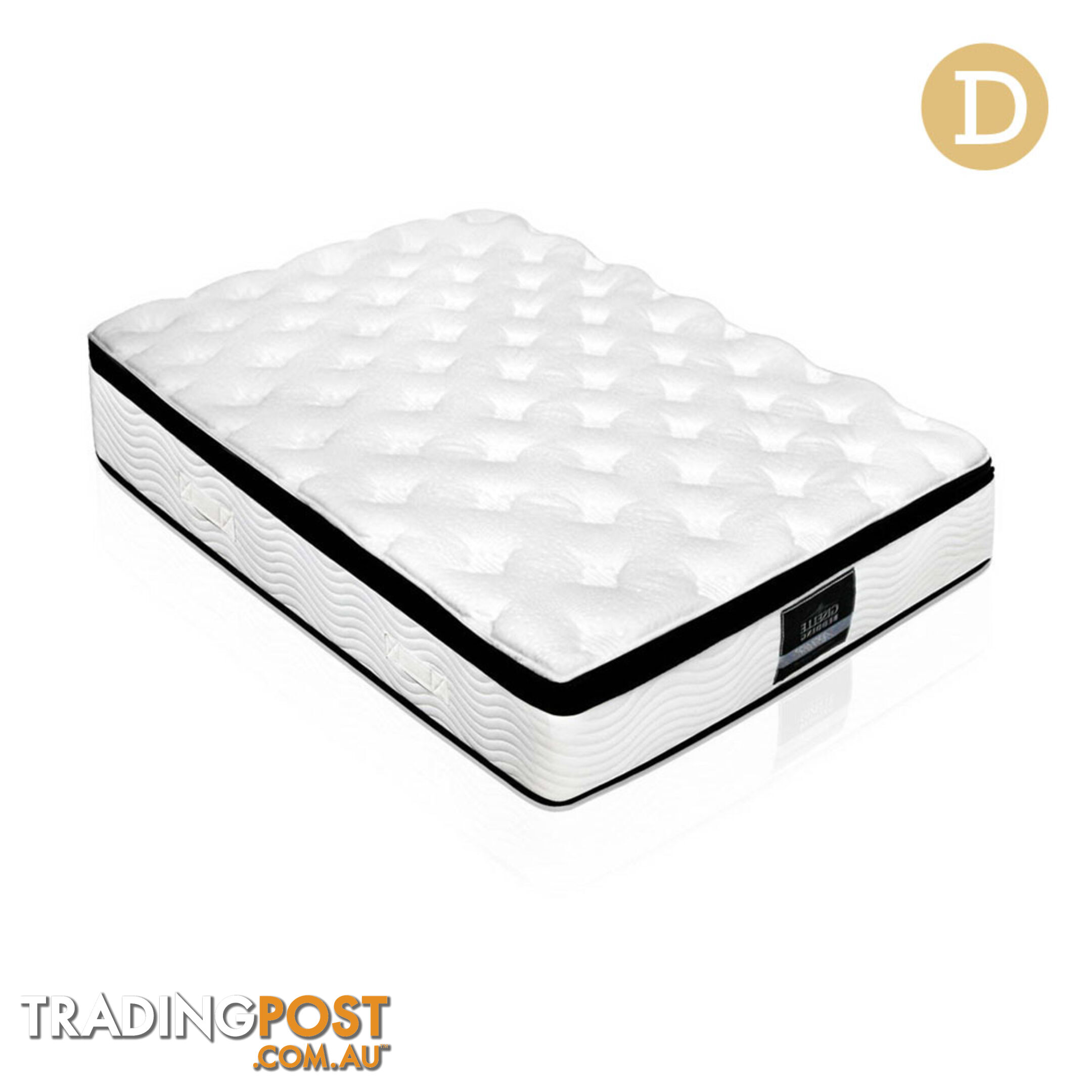 Latex Pillow Top Pocket Spring Mattress Double