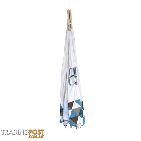 5 Poles Teepee Tent w/ Storage Bag - photo 4 of 8