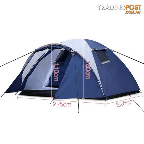 Weisshorn 4 Person Double Layer Camping Tent