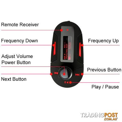 Car MP3 Player Wireless FM Transmitter With USB SD MMC Slot Perfect High Quality Stereo with USB Port Black