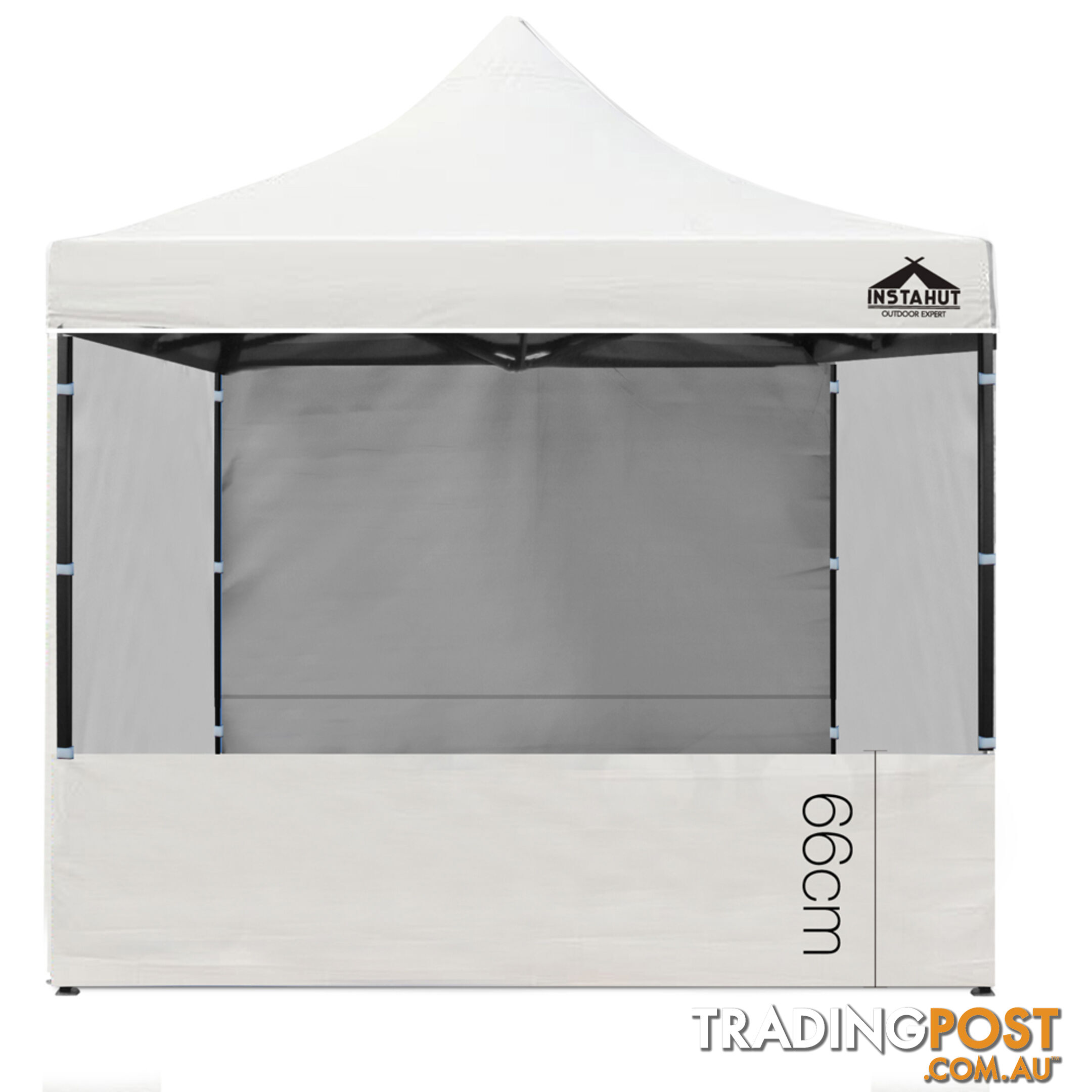 3x3 Pop Up Gazebo Hut with Sandbags White