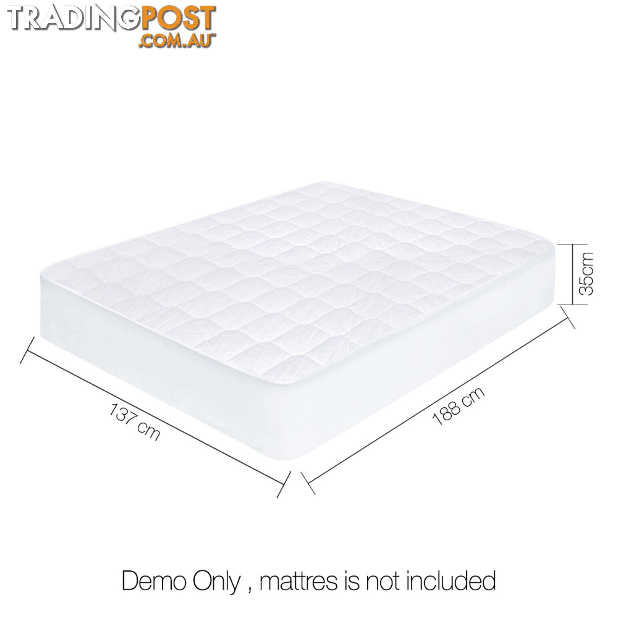 Cotton Cover Mattress Protector _ÑÐ Double