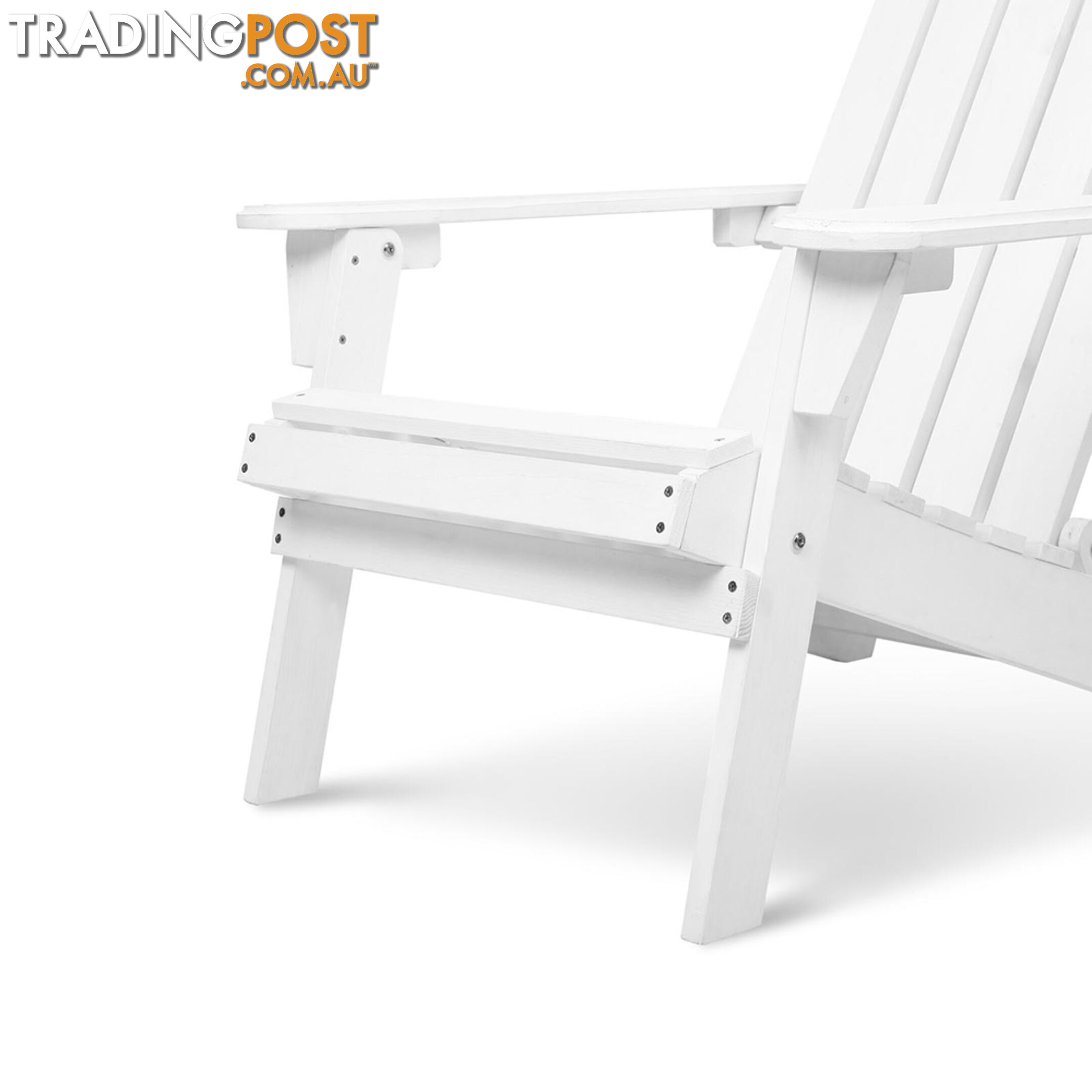 Adirondack Foldable Deck Chair & Side Table Set