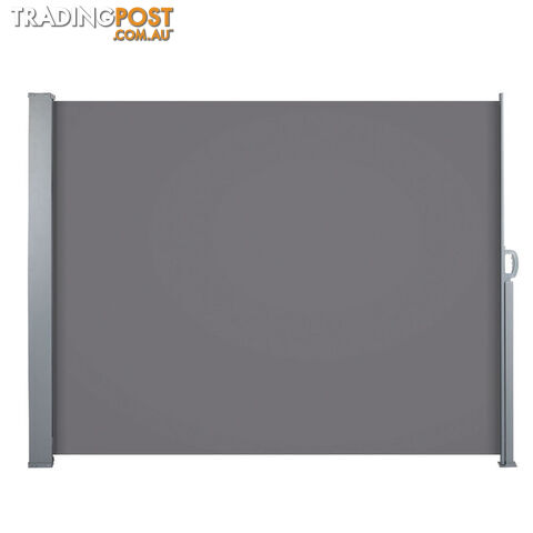 Retractable Side Awning Shade 180cm Grey