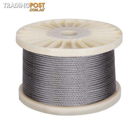 7 x 7 Marine Stainless Steel Wire Rope 100M - photo 4 of 5