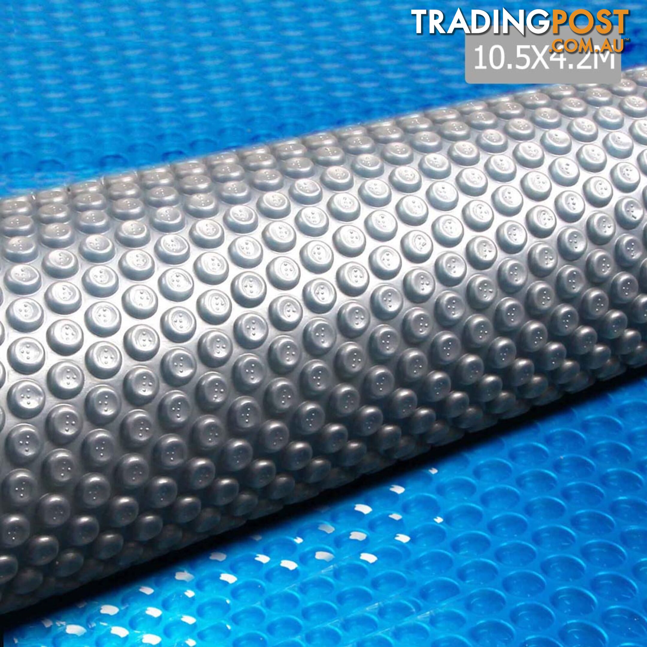 Isothermal Solar Swimming Pool Cover Bubble Blanket 10.5m X 4.2m