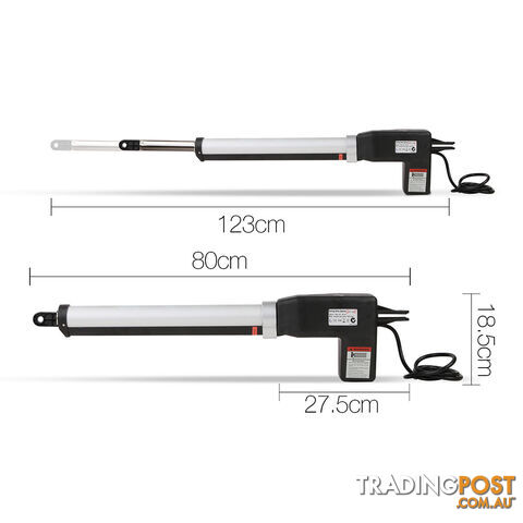 Automatic 2 Arm Swing Gate Opener with 2 Remote Controls