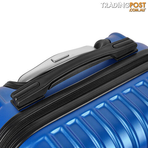 Set of 2 Hard Shell Travel Luggage with TSA Lock - Blue