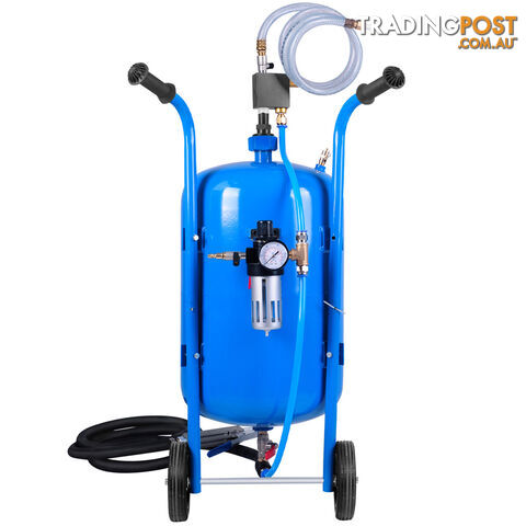 100lb Portable Soda Pressure Abrasive Upgrade Air Sandblaster